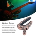 thumbnail image 4 of Guitar Capo Skull Knob Locking Design Ukulele Capo Stringed Instrument Accessories For Electric Acoustic Guitars Ukulele, 4 of 8