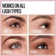 thumbnail image 5 of Máscara de pestañas Maybelline Lash Sensational, lavable, marrón y negro, 5 of 9
