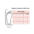 thumbnail image 7 of BLISSFUL STEP Platform Open Toe Chunky High Heels Sandals for Women Burgundy (Size 8.5), 7 of 7