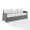 White & Gray, variant on Bradenton Outdoor Wicker Sofa - Sunbrella