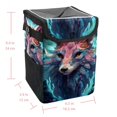 thumbnail image 5 of Starry Animals Mini Trash Can Car Garbage Can Trash Can for Car - Foldable, with Lid, Leak-Proof, Hanging Storage Bag, 5 of 6
