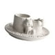 thumbnail image 4 of Soporte de incienso para decoración del hogar, centros de mesa, decoración, soporte de cerámica, plato de vela de gato para dormitorio, sala de estudi Manchas negras, 4 of 9