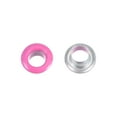 thumbnail image 4 of 200set Grommets Kit Metal Eyelets 4.5mm Grommet Tool for Shoes Clothes Belt Bag DIY Project, Fuchsia, 4 of 7