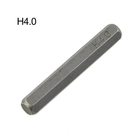 

Goodhd H4×28mm Small Hex Screwdriver Bits H0.7 H0.9 H1.5 H2 H3 H4 4mm Hex Shank