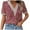 Red, variant on Ruimatai Womens Summer Tops Trending Short Sleeve Women's Fashion Casual Spring And Summer Floral Printing V-Neck Blouses &