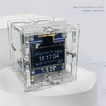 thumbnail image 5 of ESP8266 DIY Electronic Kit Mini Clock OLED Display Connect with Shell DIY Soldering Project, 5 of 7