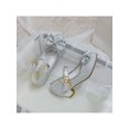 thumbnail image 5 of Crocowalk Children Dress Shoes Sparkle Princess Shoe Bowknot Mary Jane Anti-Slip Glitter Kids Casual Performance Silver 8C, 5 of 7