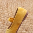 thumbnail image 6 of WAYUTE Girls' Sandals Flat Bottom Lightweight Ribbon Hook Loop Princess Shoes for Children Kids Fashion Daily Wear Casual Outdoor, 6 of 7