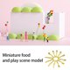 thumbnail image 5 of Tholdsy 12 Uds platos en miniatura apariencia elegante simulación de vajilla modelo Minihouse accesorio KitchenToys para niños niñas b-gold Type3 NO3, 5 of 6