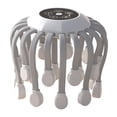 thumbnail image 1 of Masajeador eléctrico para el cuero cabelludo, fácil de usar, suave, resistente, regalo de relajación, portátil de 360 ​​grados. Blanco, 1 of 7