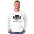 thumbnail image 5 of Deer Hunting Definition Antlers Long Sleeve TShirt Men Women Brisco Brands X, 5 of 6