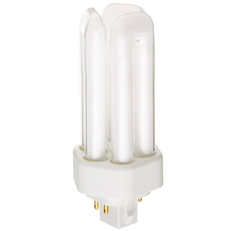 

Satco Lighting S6744 Single 18 Watt T4 Cfl Plugin (Gx24q-2) Compact Fluorescent Bulb -