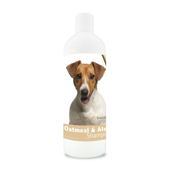 Healthy Breeds Jack Russell Terrier Oatmeal Dog Shampoo with Aloe 16 oz
