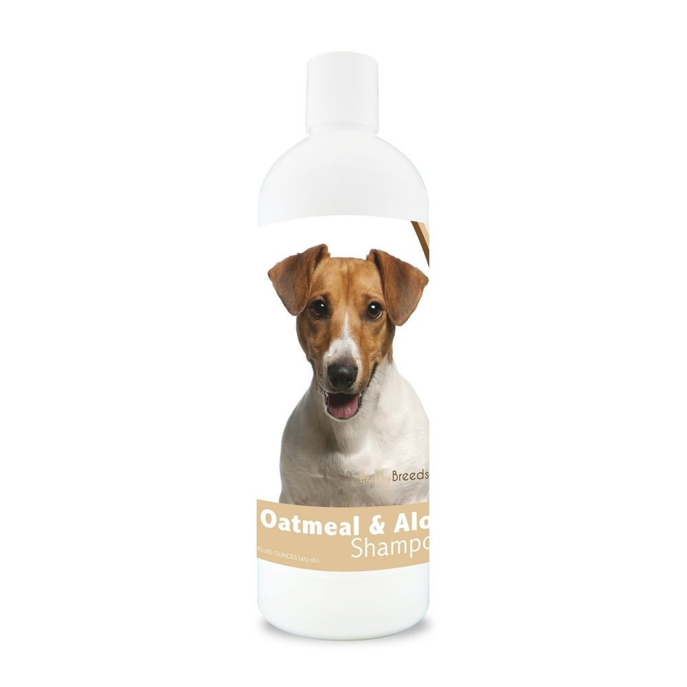 Healthy Breeds Jack Russell Terrier Oatmeal Dog Shampoo with Aloe 16 oz