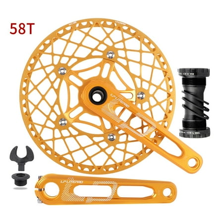 

Hollow Integrated Crank Folding Car Hollow Crankset Spider Plate For Lp Litepro