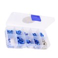 thumbnail image 2 of RC Rondelle Plate, 125 Pcs Traitement d'Oxydation Anodique RC Vis Rondelle Kit Alliage d'Aluminium pour Voiture 1/8 RC pour Voiture RC Bleu, Rouge, Or, 2 of 8