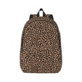 thumbnail image 2 of Sigee Brown Leopard for Canvas Large Capacity Laptop Backpack for Men and Women, Travel Backpack, 2 of 8