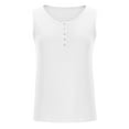 thumbnail image 3 of Aoochasliy Tank Tops for Women Clothes Women's Pullover Sleeveless Solid Color Loose Vest Tops, 3 of 7