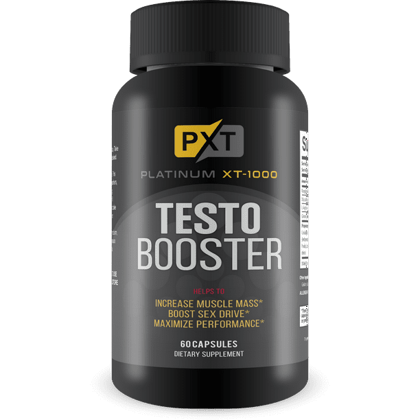 Platinum XT1000 Testo Booster Naturally Increase Free Testosterone