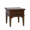 thumbnail image 3 of Aspen Skies Medium Brown 3 Piece Set (1-Cocktail 2-End Tables), 3 of 4