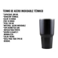 thumbnail image 3 of Vaso Termo Acero Inoxidable P/cafe 30oz Térmico Frío Calient negro LIDERT CE-T301, 3 of 10