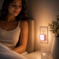 thumbnail image 7 of Pink Night Light Plug-into Wall - 1 Pack Night Light Dusk to Dawn Sensor Plug in LED Lighting, Auto-On/Off Lamp for Home Living Room Bedroom Bathroom Hallway Kitchen, 7 of 7