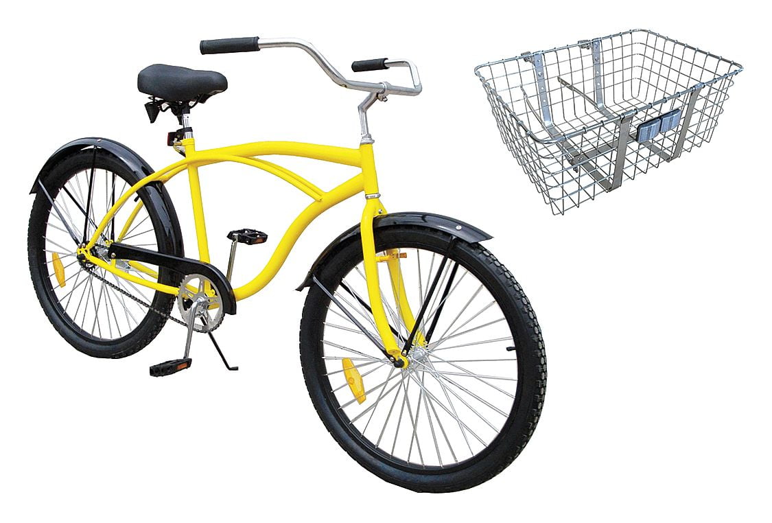 Industrial Bicycle, 26 In, Front Basket 33X824 BrickSeek