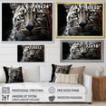 thumbnail image 4 of Designart "Stalking Leopard In The Jungle II" Animals Leopard Canvas Prints, 4 of 7