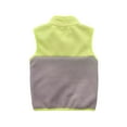 thumbnail image 4 of Esaierr Toddler Boys Girls Fleece Vest Jacket Ligntweight Coat Zipper Sleeveless Outwear for 3-12Y, 4 of 4