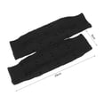 thumbnail image 5 of Arm Warmers Fingerless Gloves Knit Wrist Warmers Fingerless Gloves Knitted Arm Warmers with Thumb Hole for Women Girls, 5 of 8