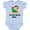 AE-Light Blue, variant on Virginia Beach Virginia Boys or Girls Baby Bodysuit