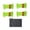 Green, variant on Colaxi 4 Pieces Reflective Guy Lines Climbing Ropes Heavy Duty with Storage Bag Camp Ropes Tent Cords for Backpacking Outdoor Sports Orange