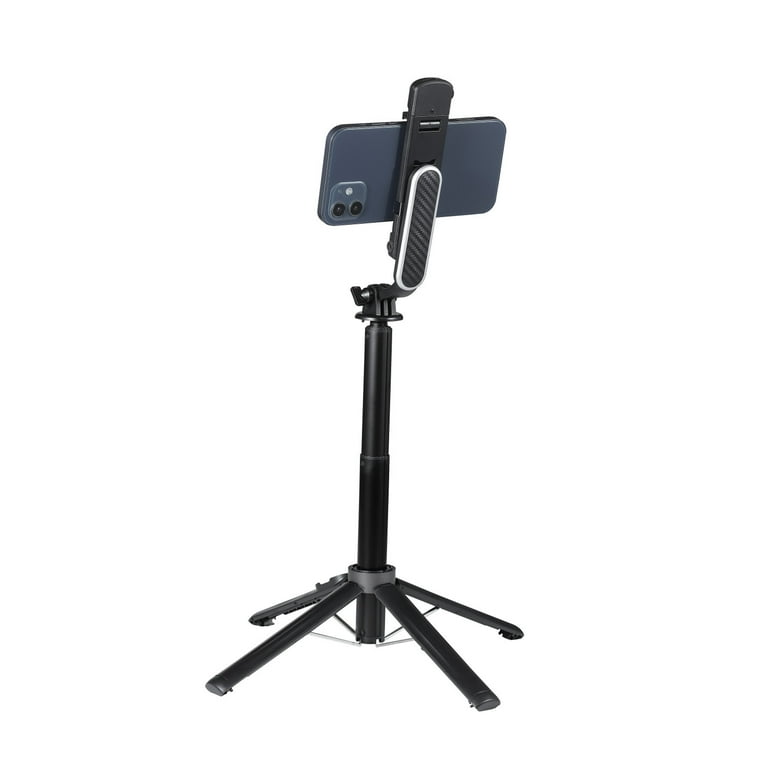 Vivitar Selfie Stick Tripod with Quad LED Lights & Wireless Remote, Black,  VIVTR2L36 