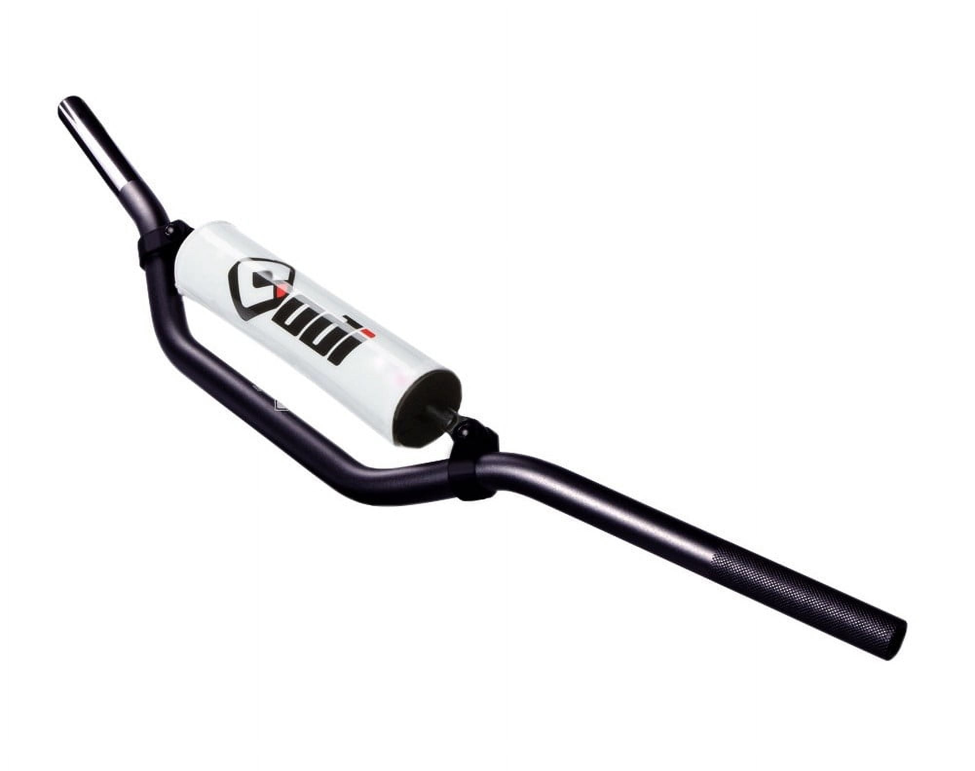 Black 22mm CR Bend Handlebars For Dirt Bike & Motocross - Fits Thumpstar, Pit Bikes (7/8" Clamp)