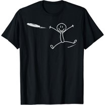 Sam Soft Frisbee Stickman Disc Golf Ultimate Frisbee Game T-Shirt, Gift For Friend, Full Size S-5Xl