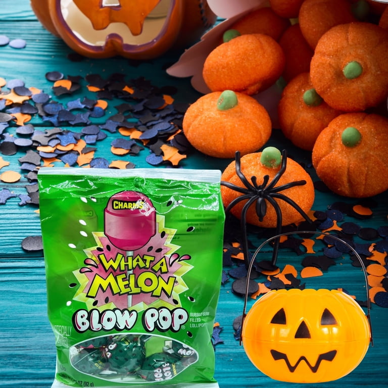 Charms Blow Pop, Bubble Gum Filled, What A Melon (48 each