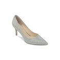 thumbnail image 2 of Jewel Badgley Mischka Womens Rudy Metallic Dress Pumps 7 Medium (B,M), 2 of 3