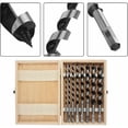 thumbnail image 4 of HSS Twist Wood Drill Bit, Set of 8pcs Carbon Steel Twist Wood Drill Bit with Length 230mm Diameter 6mm 8mm 10mm 12mm 14mm 16mm 18mm 20mm, 4 of 5