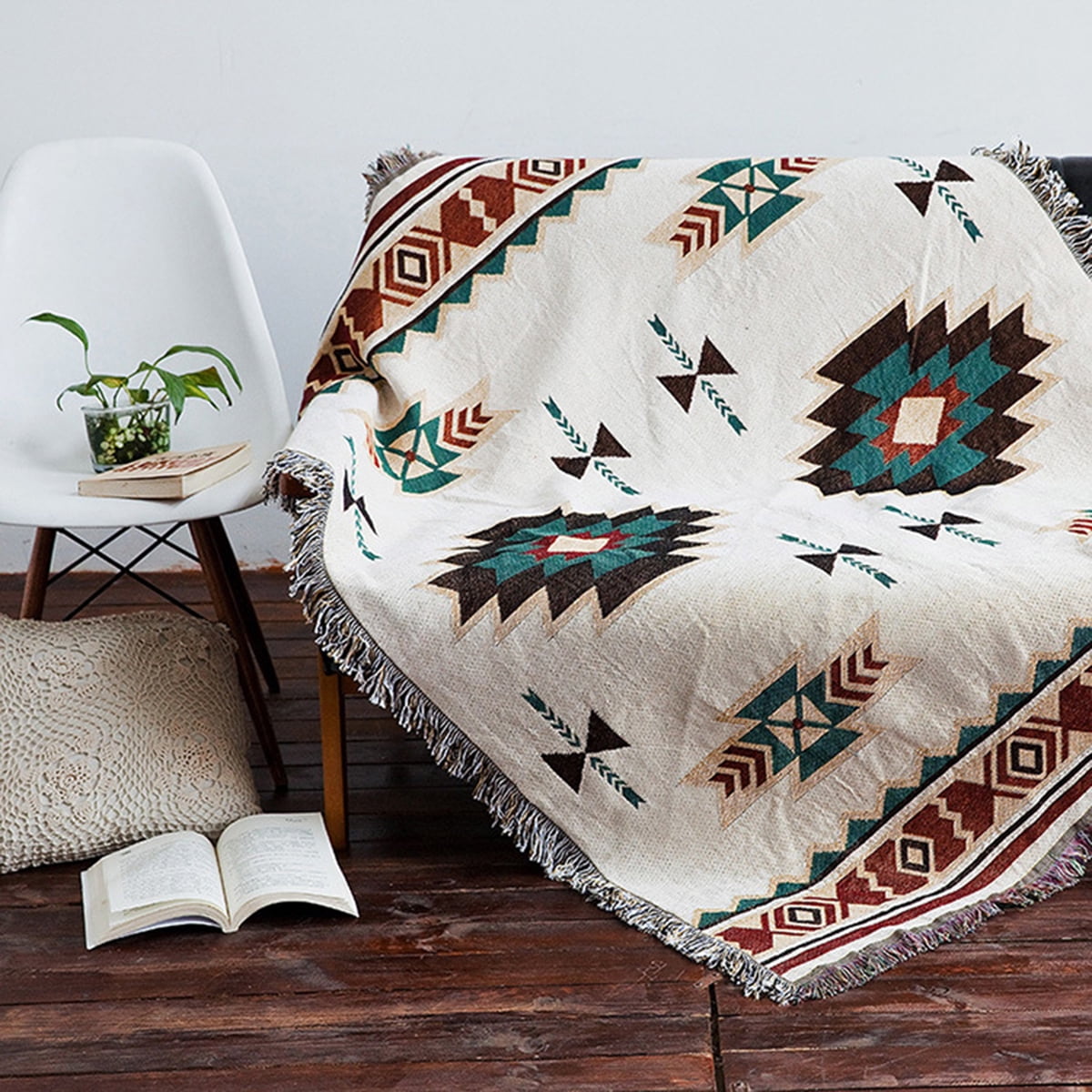 Rrea rugs tapestry AZTEC navajo throw blanket sofa cover home decor wall hanging 
