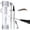 Black, variant on Magic Eyebrow Pencil, 2024 New 3D Microblading Waterproof Eyebrow Pencil, Natural Makeup Fine Stroke Magic Eyebrow Pencil with 4 Micro-Fork Tip for Women