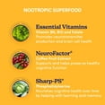 thumbnail image 5 of Swanson WIO proactive MIND nourishment Herbs, Brain Health, Better Memory, NeuroFactor® + Sharp-PS®, B Vitamins, Gluten-Free, Vegan, Non-GMO, Mental Wellness, 30 Veggie Capsules (30-Day Supply), 5 of 8