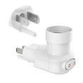 thumbnail image 6 of EROCK 360° E27 Plug in Light Socket Outlet to Light Bulb 3-Prong Outlet Socket Adapter, 6 of 14