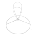 thumbnail image 1 of Miangastore Protective Function Lamp Shade Ring Iron 1Set White, 1 of 9