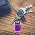 thumbnail image 3 of EeaseCA 4pcs Mini Electronic Calculators Keychains Tiny Small Pocket Calculators Key Rings, 3 of 8