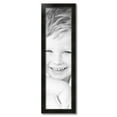 thumbnail image 2 of ArtToFrames 10x38 inch Honors Black with Silver Picture Frame, Black 10" x 38" Wood Poster Frame (WOM-5157) 1234, 2 of 7
