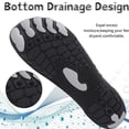 thumbnail image 5 of BERANMEY Quick-Drying Hike Barefoot Shoes for Women Athletic Breathable Water Shoes Womens & Mens Comfort Grounded Wide Toe for Football Swim Hiking Beach, 5 of 9
