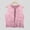 Pink, variant on Kids Western Cowboy Vest Unisex Tassel Suede Waistcoat for Party Performance Brown 3-4 Years