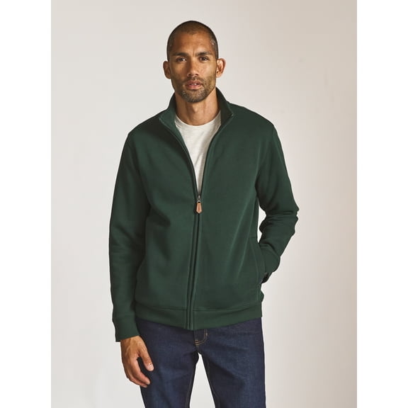 Chaps Men's & Big Men's Full Zip Mock Neck Sweater, Sizes S-3XL