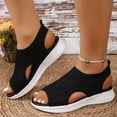 thumbnail image 5 of YOUYEDIAN Orthopedic Sandals for Women Beach Open Toe Arch Support Shoes Summer Comfy Slip on Non Slip Casual Slippers, 5 of 8