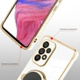 thumbnail image 3 of for Samsung Galaxy A53 5G Case Astronaut Plating Electroplate Luxury Elegant Case Camera Protector Kickstand Shockproof Protective Corner Back Cover Galaxy A53 5G Case -White, 3 of 10